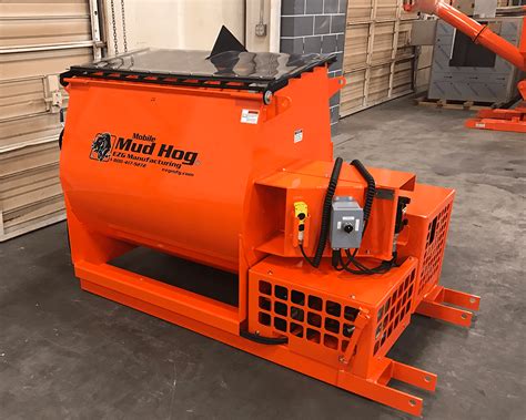 Skid Steer Mobile Mud Hog Mixers for Masonry Material 